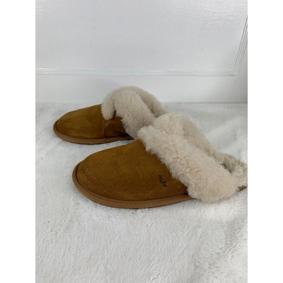 Koolaburra by UGG Women’s Milo Slippers Chestnut Size 8 - Picture 5 of 7